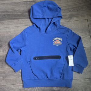 NWT Old Navy Active Dynamic Fleece Blue Championship Finals ’94 Hoodie 3T Pocket